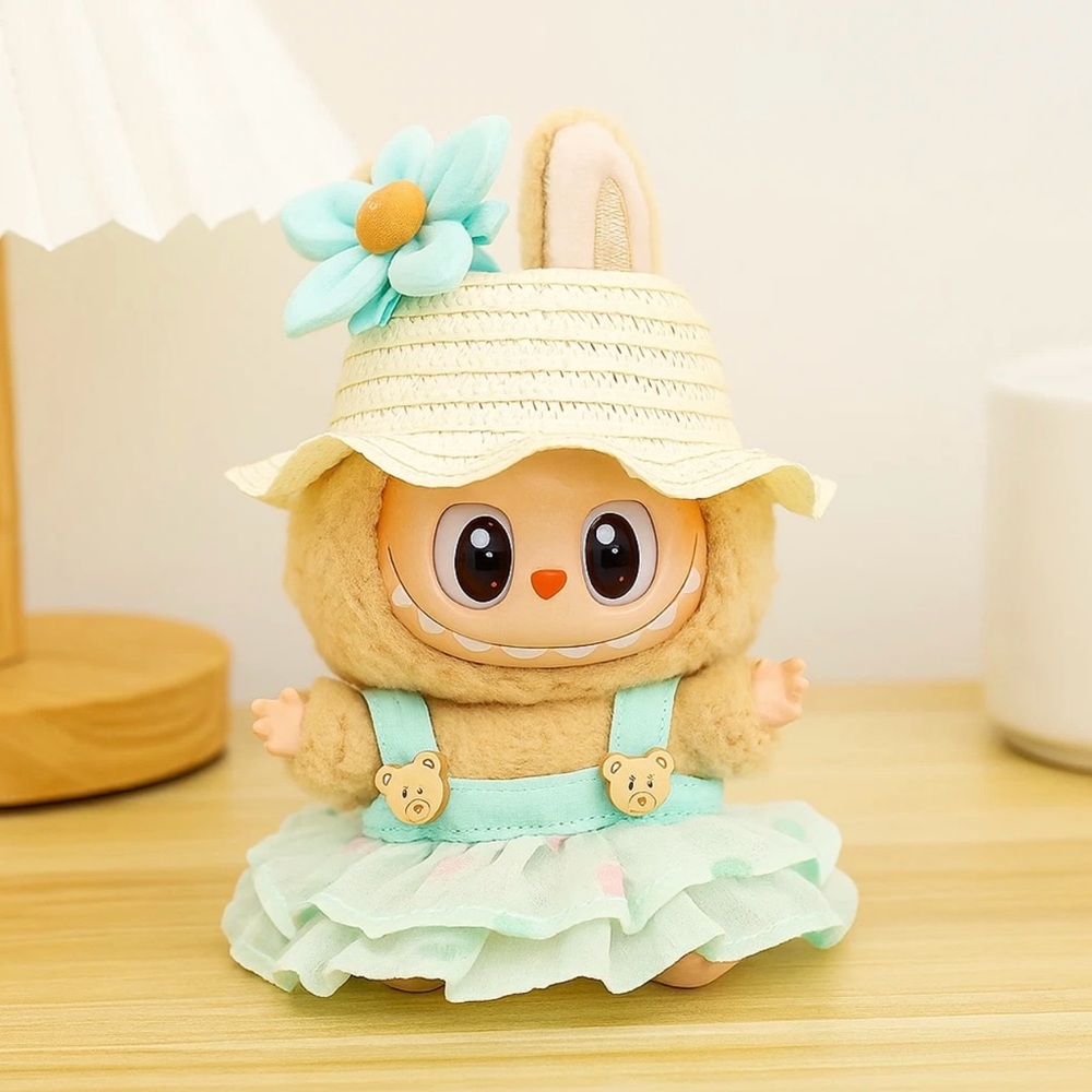 Clothing for Labubu Doll. Doll clothes and Accessories. Outfit Set, 3 Pieces.
